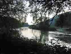 Bild Aare Abend